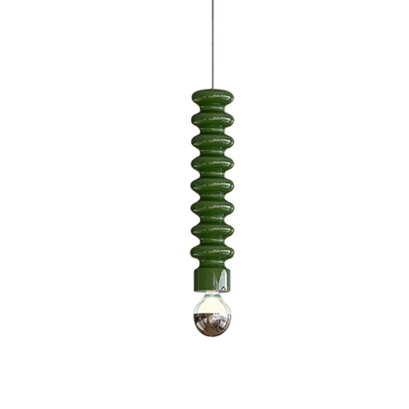 Long Spiral Gourd Pendant Light Li002662