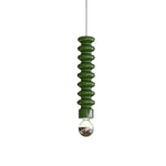 Long Spiral Gourd Pendant Light Li002662