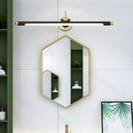 Gold Black Rotatable Linear Led Bathroom Vanity Light