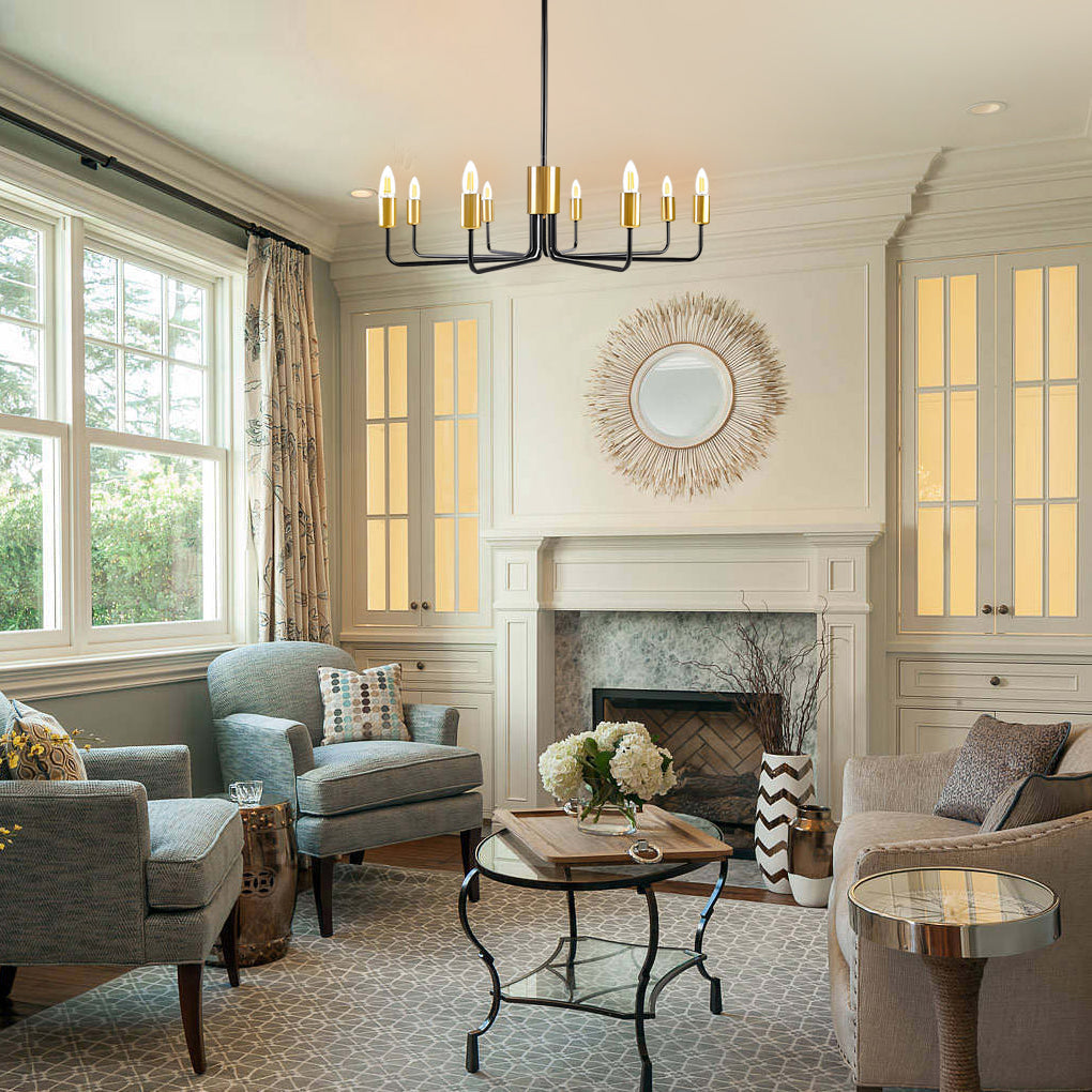 8 Lights Farmhouse Chandelier Ha098574