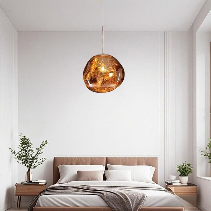 Glass Melt Pendant Light