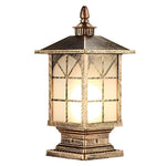Retro Outdoor Fence Post Lights Ha076240