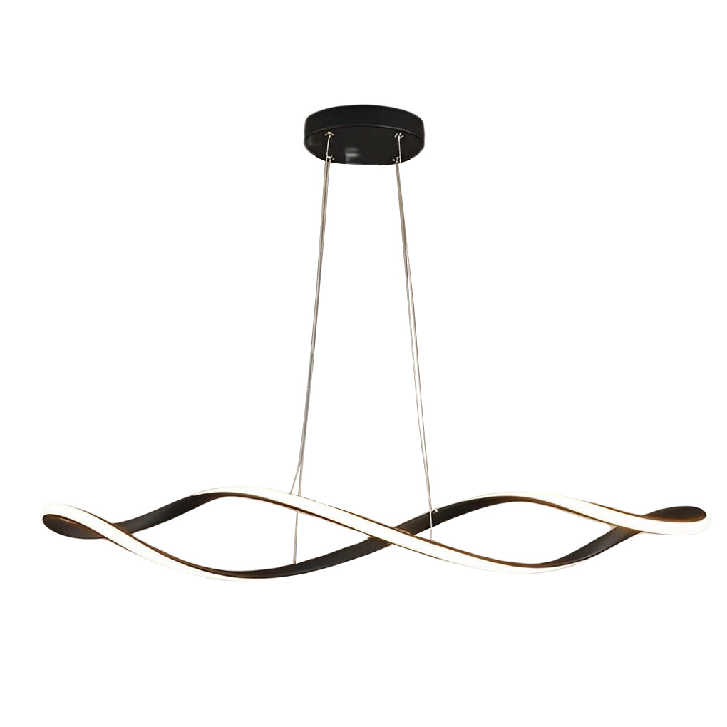 Creative Waves Electroplating Modern Chandelier Li002169