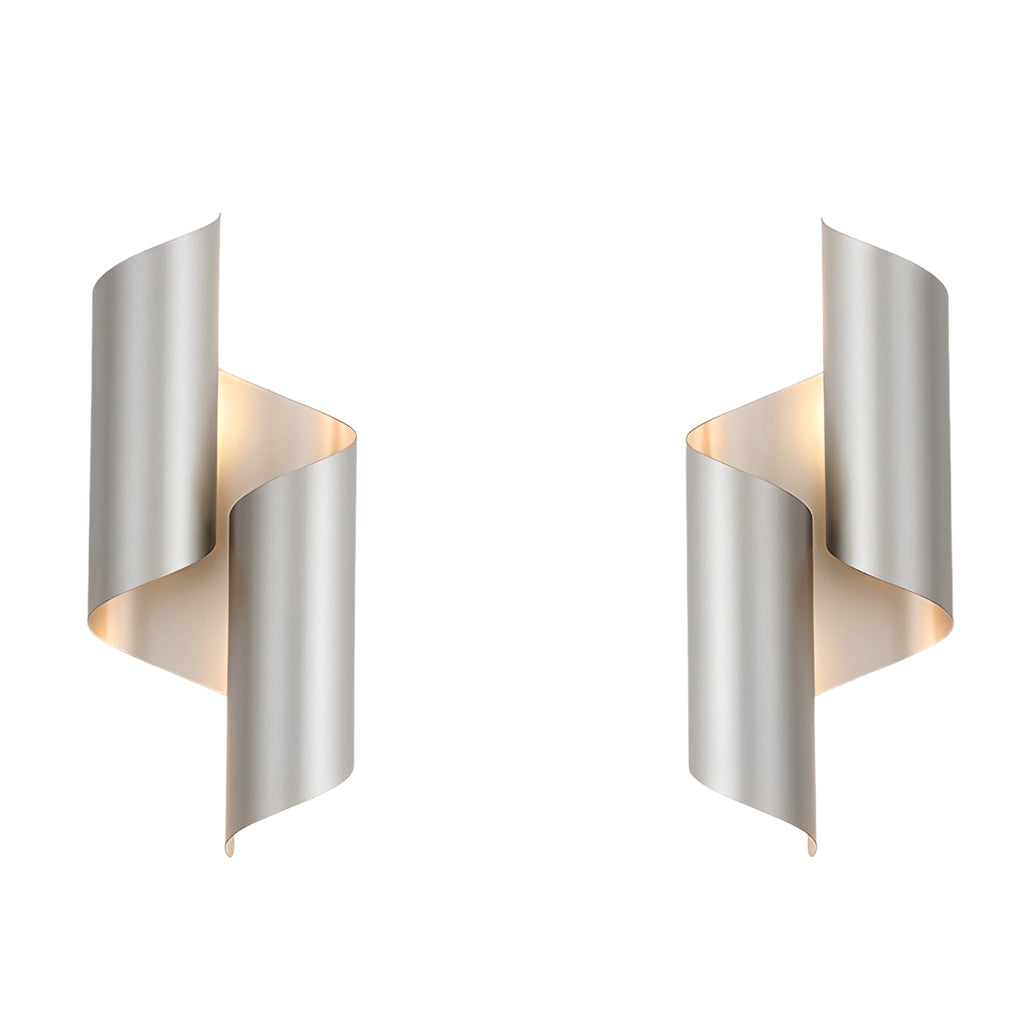 2Pcs Symmetrical Wall Light Fixture Ha084461