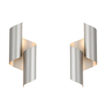 2Pcs Symmetrical Wall Light Fixture Ha084461
