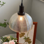 9 44 In Vintage 1 Light Glass Dome Pendant Light
