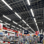 47 Inch Led Linear Tri Proof Light Ip65 White Vapor Tight Flush Mount Ceiling Light 3000K 5000K