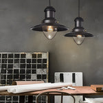 Round Retro Small Pendant Light Ha084471