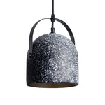 Cement Cylinder Pendant Light 1 Light Concrete Hanging Light In Gray White Black