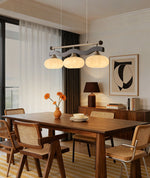 Caldwell Linear Pendant Light – Modern Glass Rail for Kitchen Island and Dining