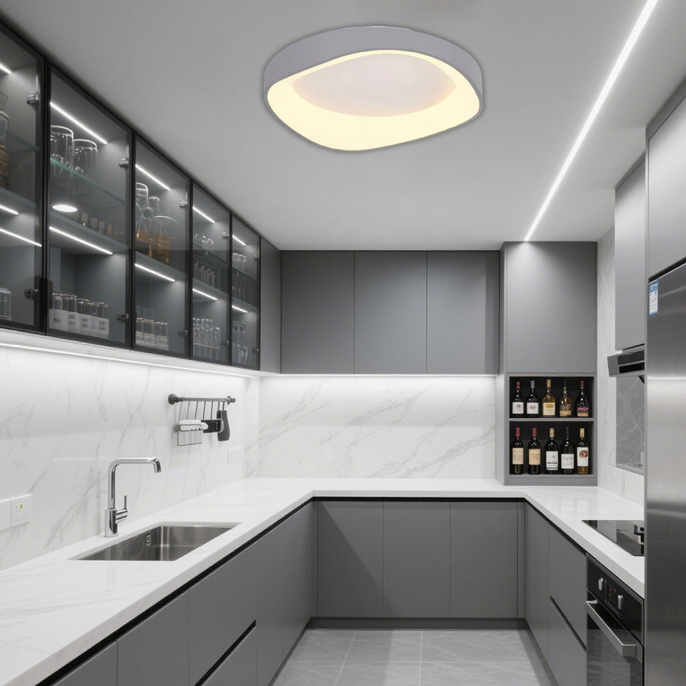 Nordic Wood Grain Ceiling Light