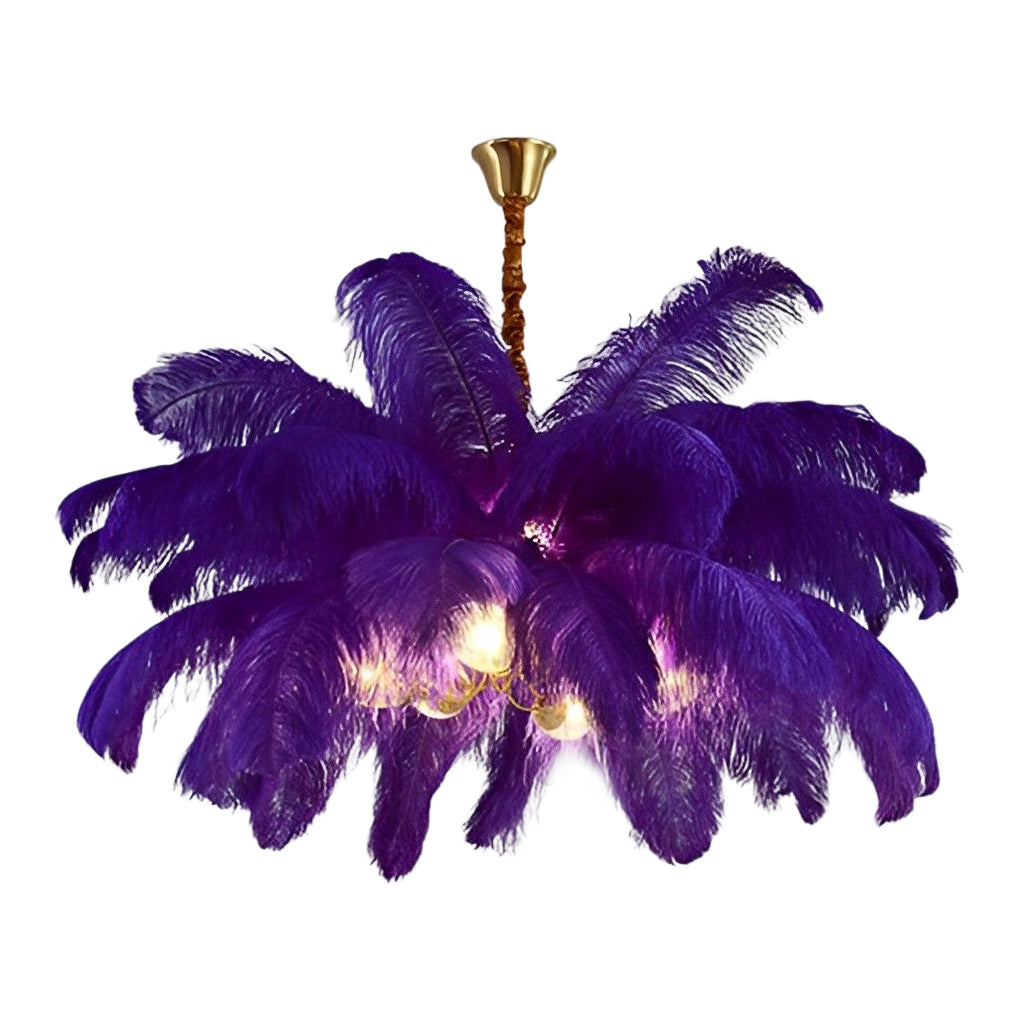 Creative Feathers Ins Nordic Chandelier Li002023