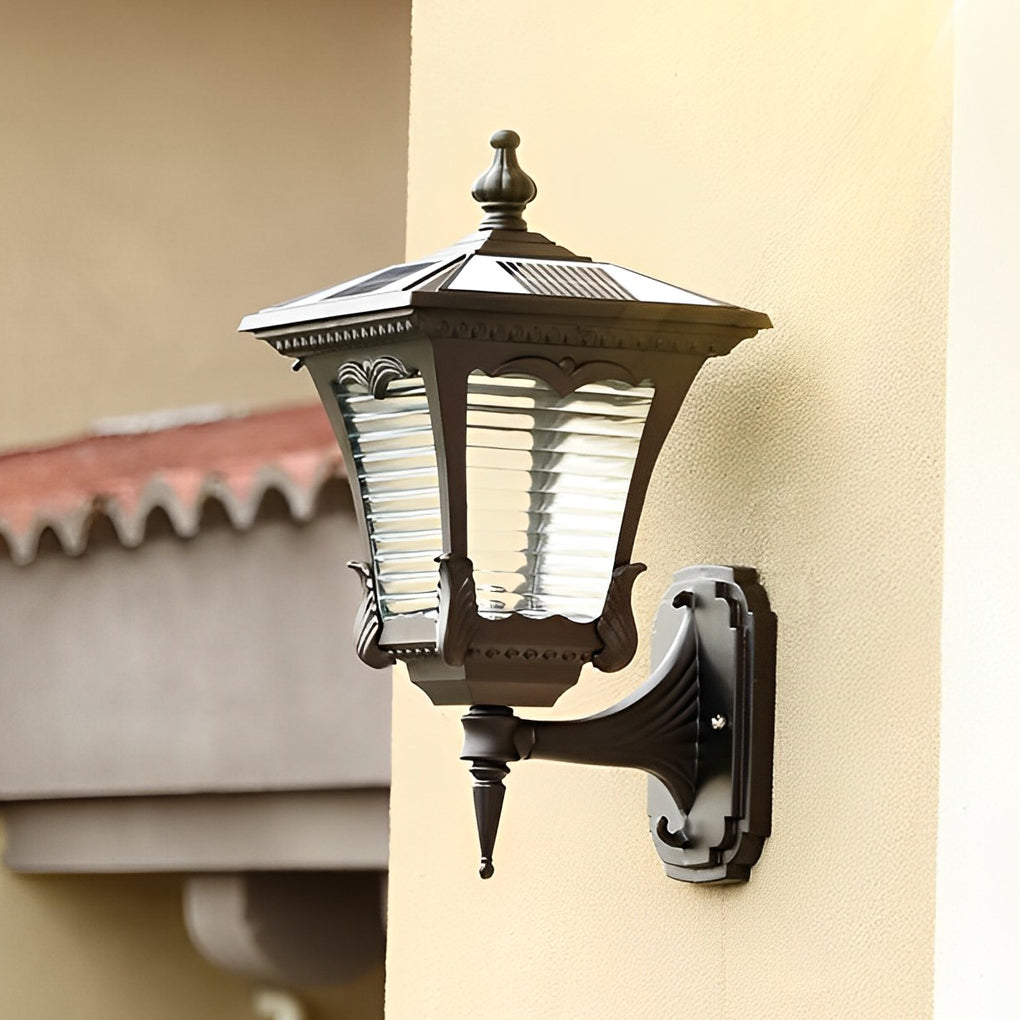 Vintage Retro Solar Wall Lights Ha090334