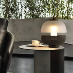 Mesh Metal And Frosted Glass Led 11 Inch Table Lamp