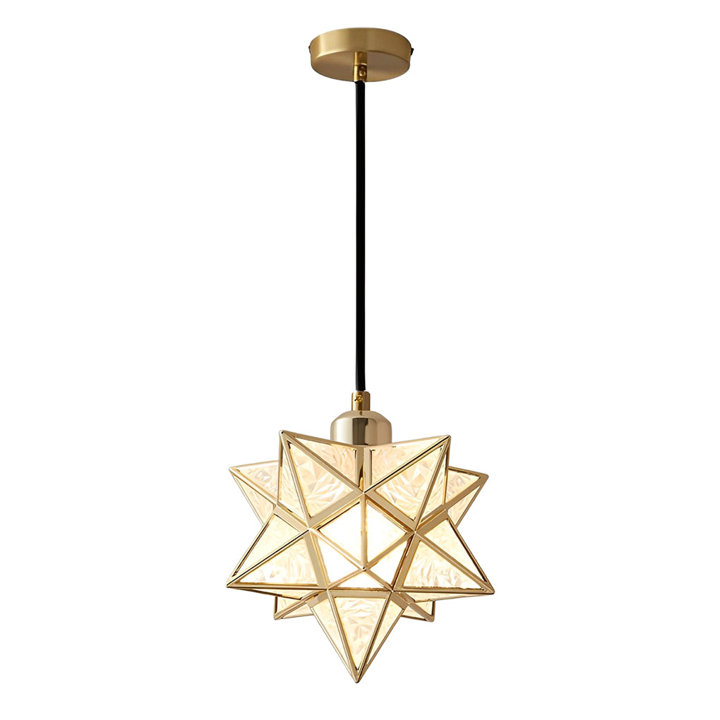 Five Pointed Star Pendant Light Ha091764