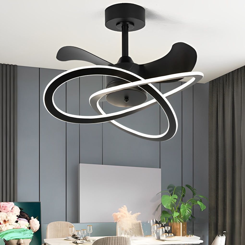 Waves Flower Bladeless Ceiling Fans Ha082734