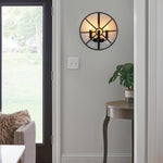 Candlelight Black Wall Light Ha097413