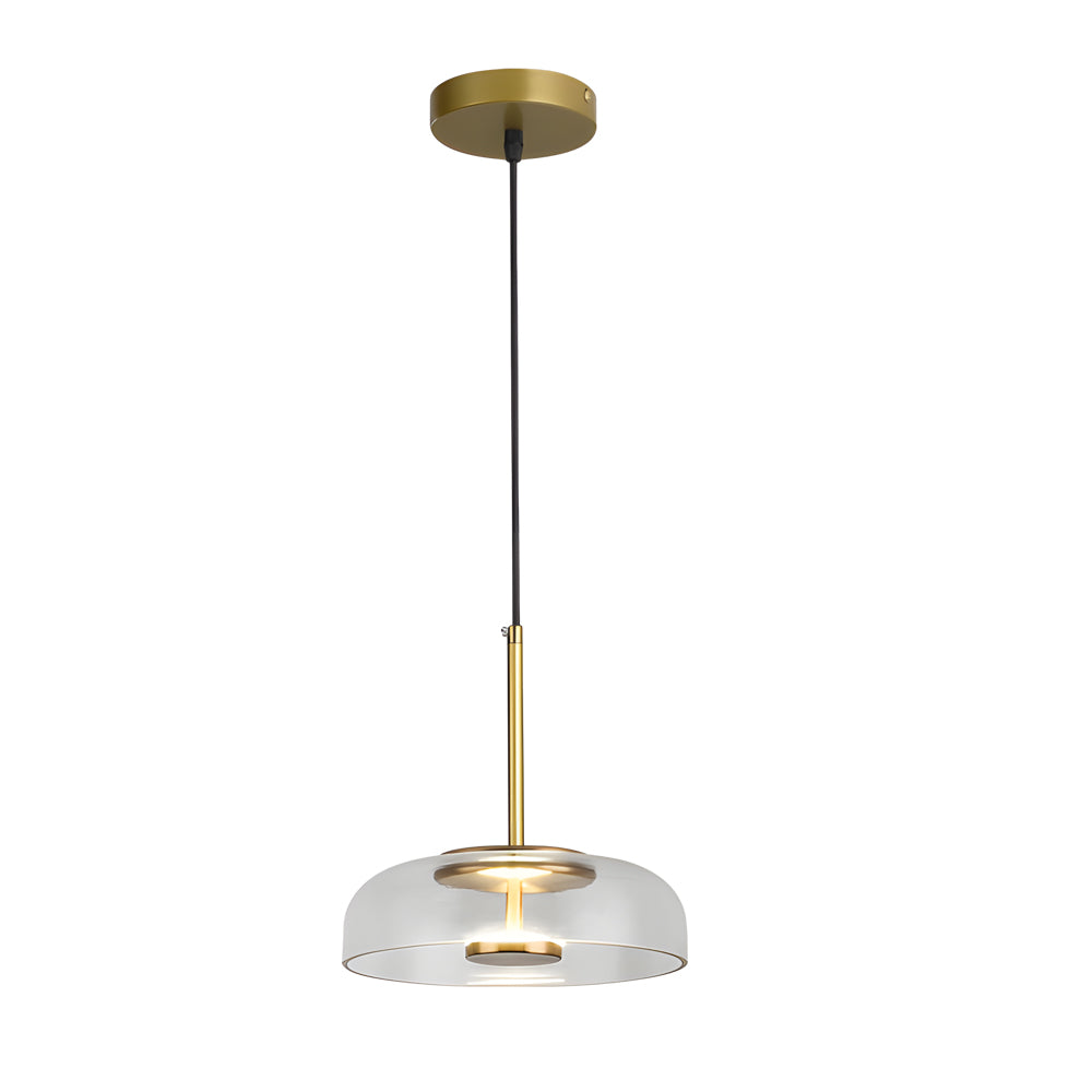 Classic Glass Pendant Lamp 1 Light Nordic Led Hanging Lamp