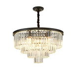 4 Layers Crystal Modern Chandelier Ha098805