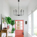 6 Lights Candlestick Chandelier Ha098569