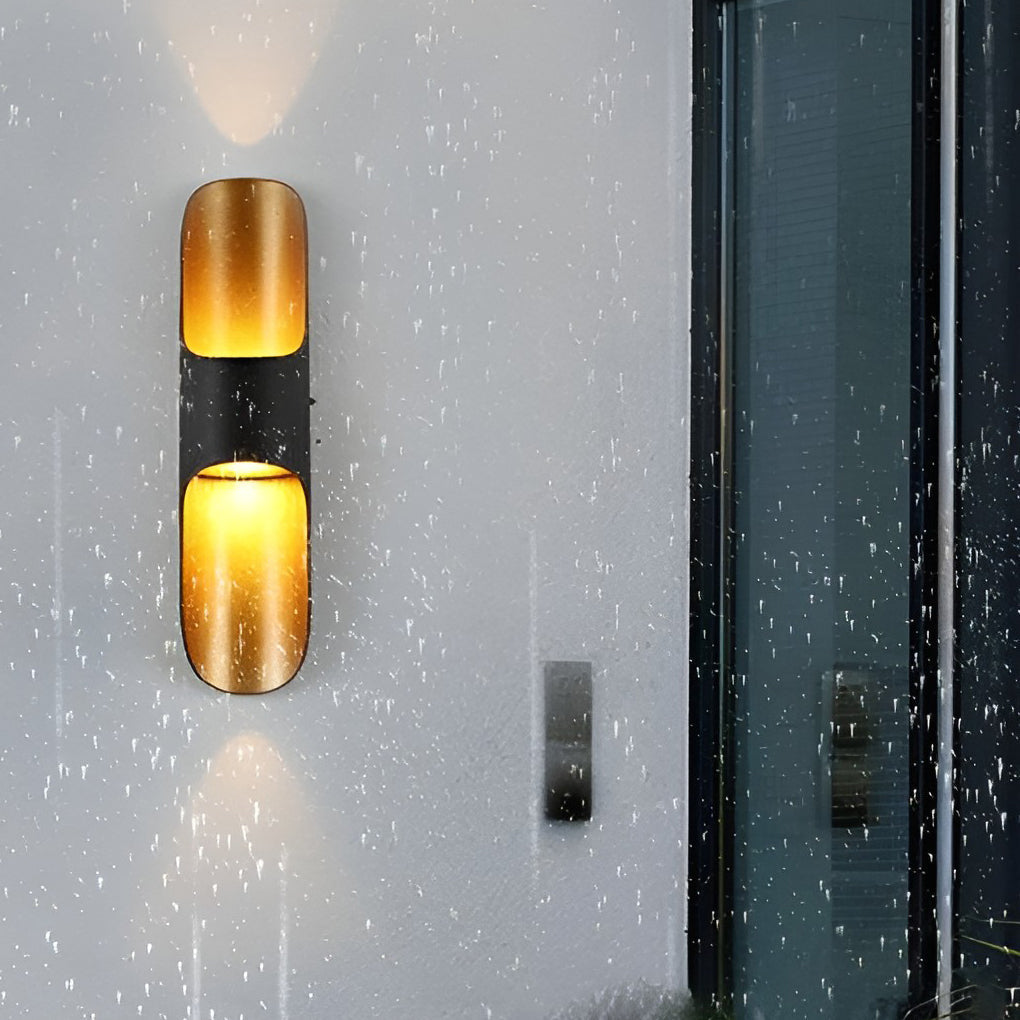 Up And Down Lights Led Modern Outdoor Wall Sconce 1