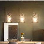 Black Retro Pendant Light Ha079997