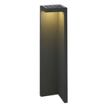 Modern Outdoor Path Light with Half-Cut Rectangular Design in Gray, LED 4.5W, IP54 Waterproof