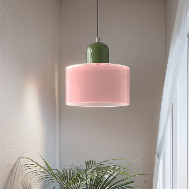 Modern Cylinder Chandelier