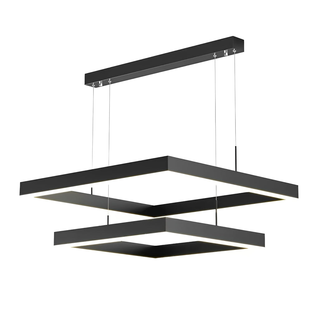 3 Layers Square Pendant Light Li002131