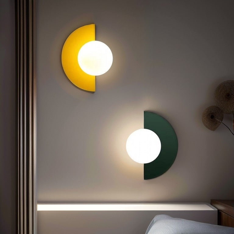 Nordic Semi Circle Wall Light