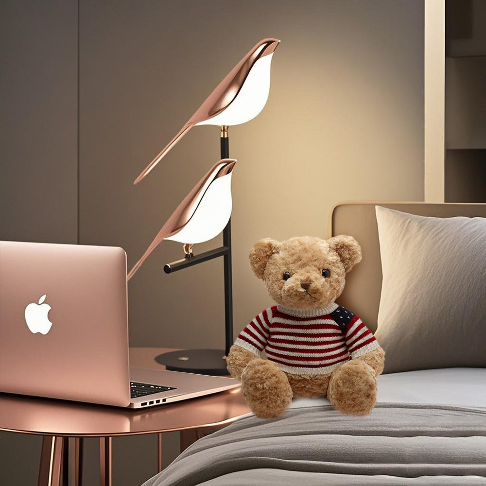Chic Double Bird Table Lamp