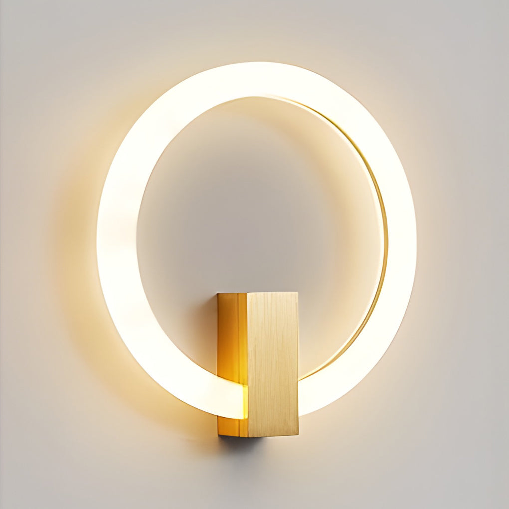 Circle Dimmable Led Wall Sconce
