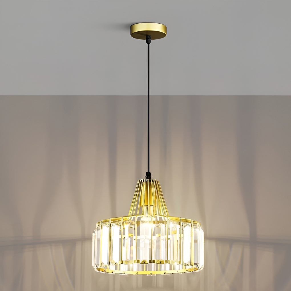Drum Shaped Pendant Light Li001935