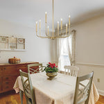8 Lights Candlelight Chandelier Ha098567