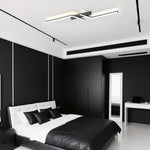 Modern Simple Black Aluminum Led Ceiling Light