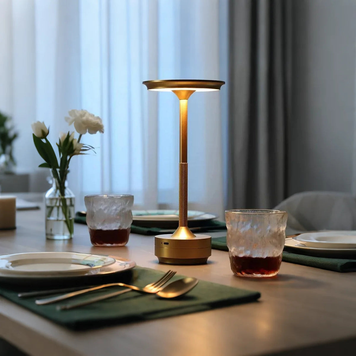 Modern Cordless Touch Table Lamp