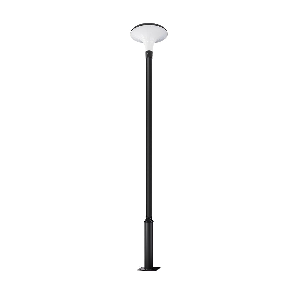 Round Solar Lamp Post Ha092026