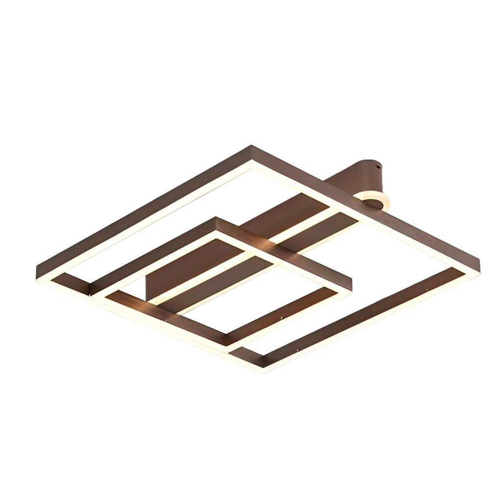 Square Double Frame Ceiling Light Ha083289