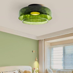 Iwhd 6W Amber Glass Led Pendant Lights Fixtures Home Decor Bedroom Living Dining Room Nordic Modern Hanging Lamp Lamparas
