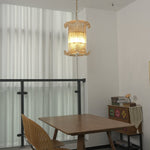 Brasher Small Chandelier — Modern Glass Pendant Light for Dining Room & Entryway