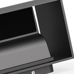 Nordic Minimalist Outdoor Up and Down Wall Light in Black Aluminum