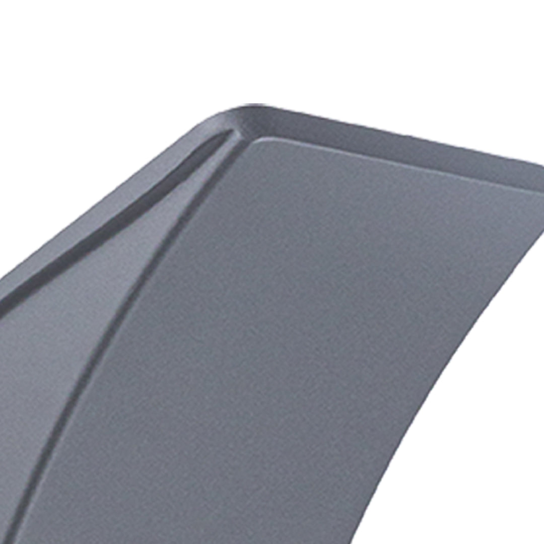 Minimalist LED Outdoor Wall Sconce in Sand Gray Aluminum