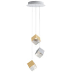 Pyrite chandelier