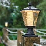 Solar Post Cap Light in Die-Cast Aluminum with Dual-Color LED