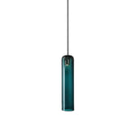 Sleek Tube Glass Pendant Light