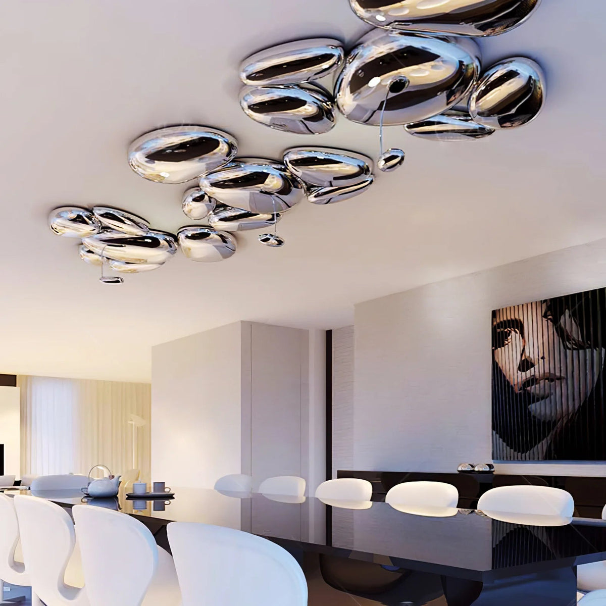 Glacier Drop Ceiling Lamp