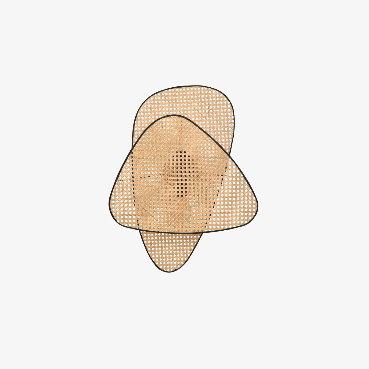 Cane Weave Wall Light
