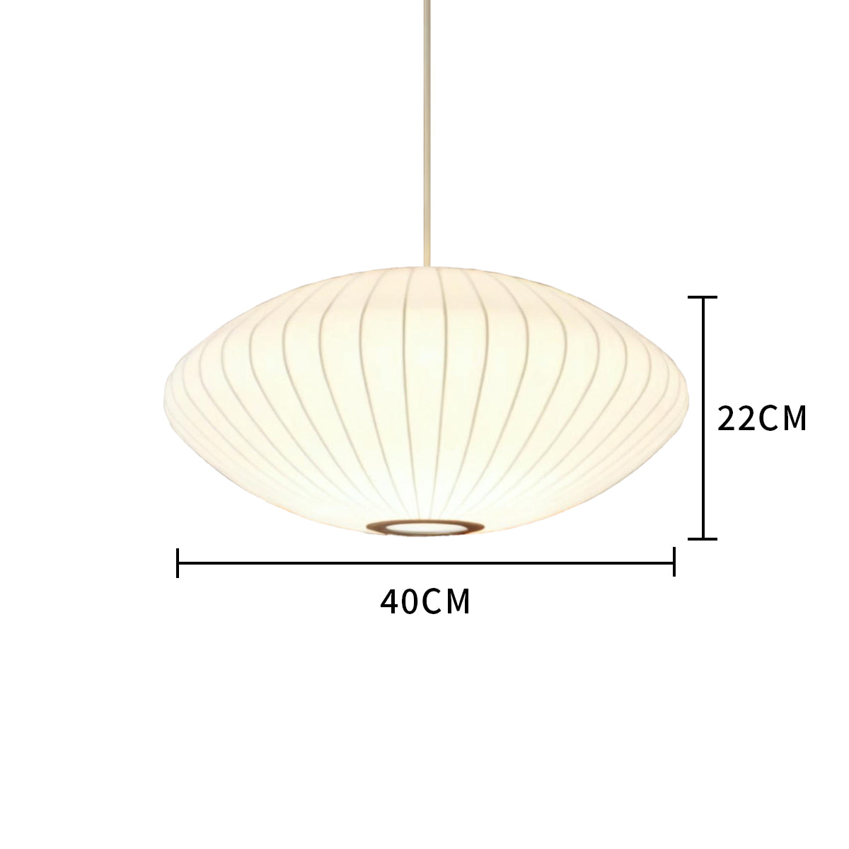 Nordic Fabric Lantern Chandelier