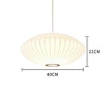 Nordic Fabric Lantern Chandelier