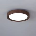 Wooden Veneer Ceiling Light